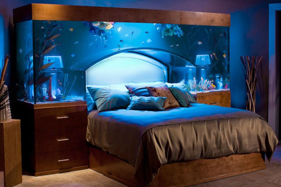 Israel's own Aquaman? Meet the CEO who built a home aquarium large enough  to swim in