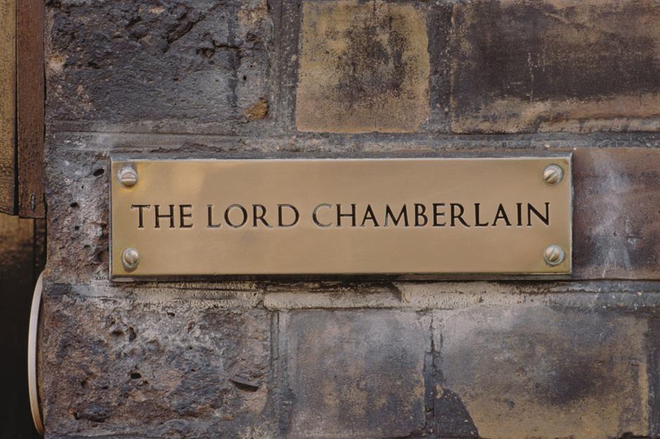 6th highest: Lord Chamberlain – up to £95,000 ($129k)