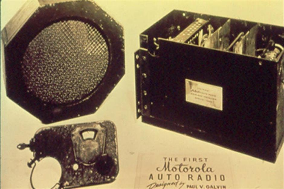 Great Depression: mass-produced car radio