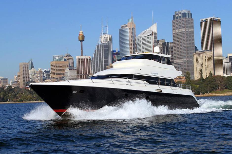 Luxury yacht in Sydney – $7,687 (£5,453)