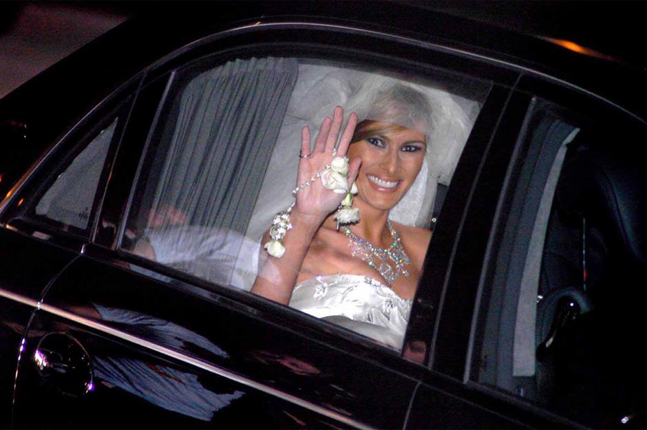 The Apprentice years: Donald Trump marries Melania Knauss