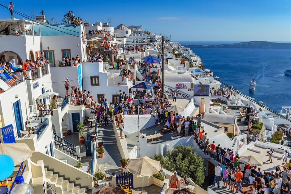 Orte, die besonders stark vom Overtourism betroffen sind