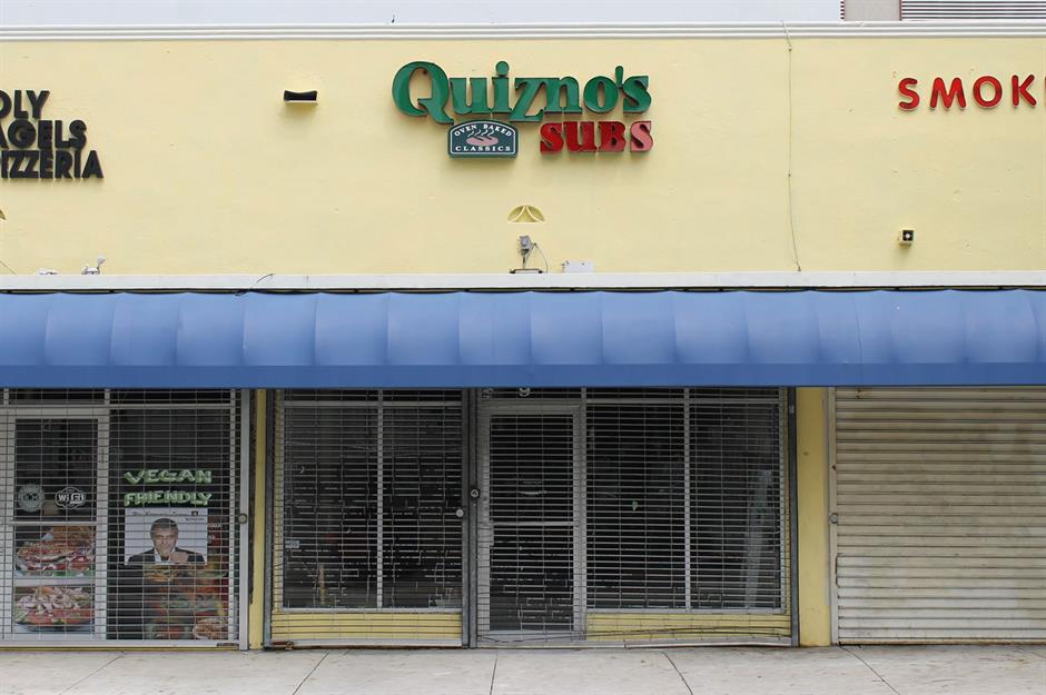 Quiznos, current US locations: 167