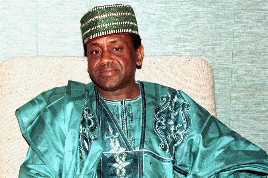 Sani Abacha, Nigeria : jusqu’à 7,7 milliards de dollars (7,3 Mds €)