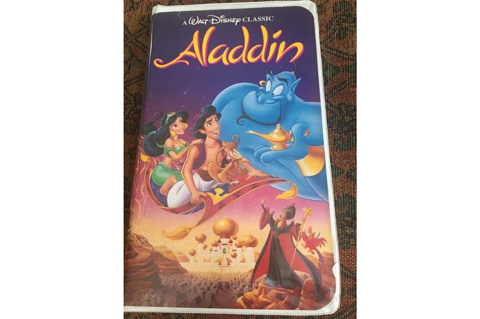Black Diamond Classic Edition Aladdin VHS tape: up to $200 (£155)