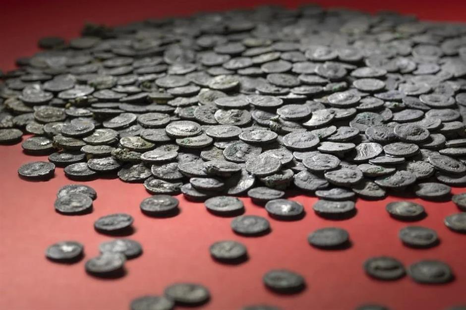 Roman coin hoard – value unknown