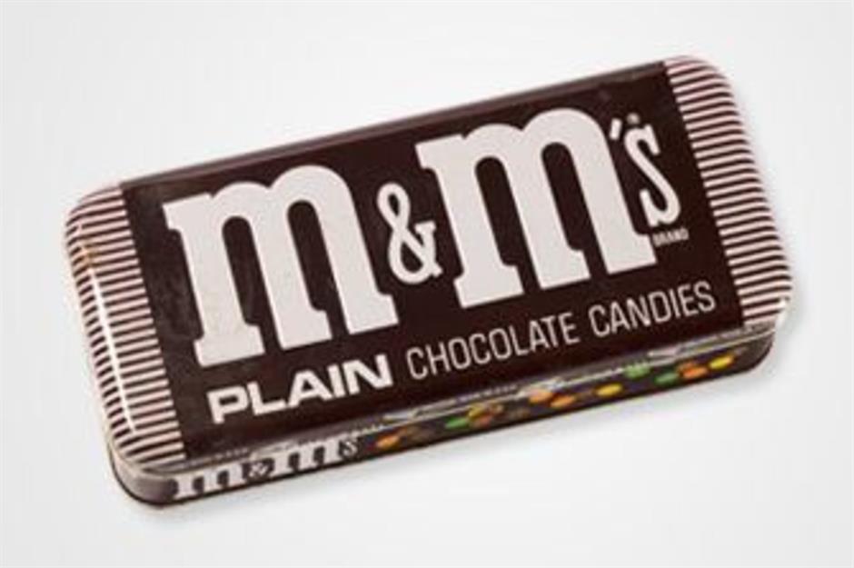 M&M's Plain package from 1995 - after introduction of the …
