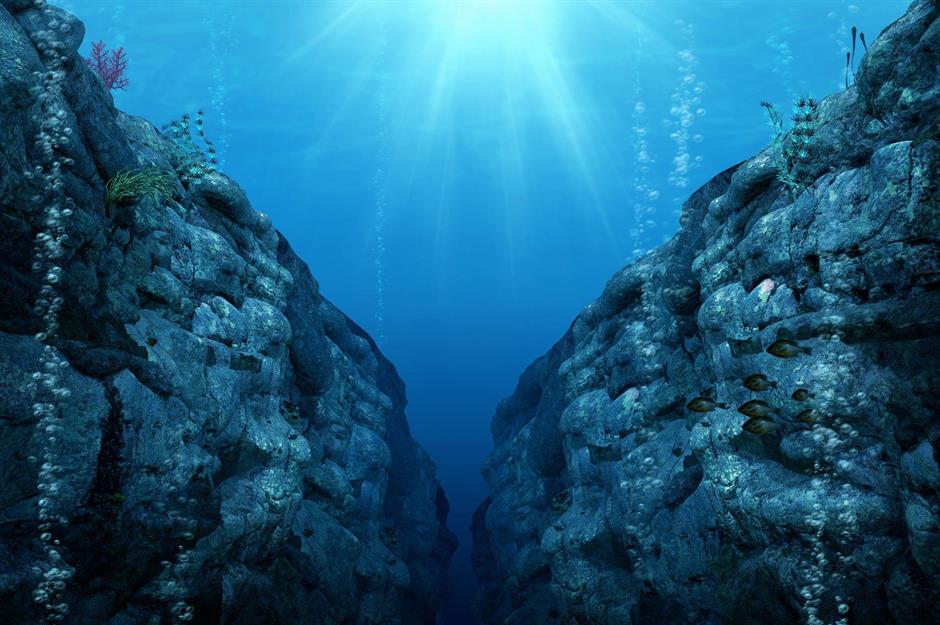 The ocean is a mighty beast