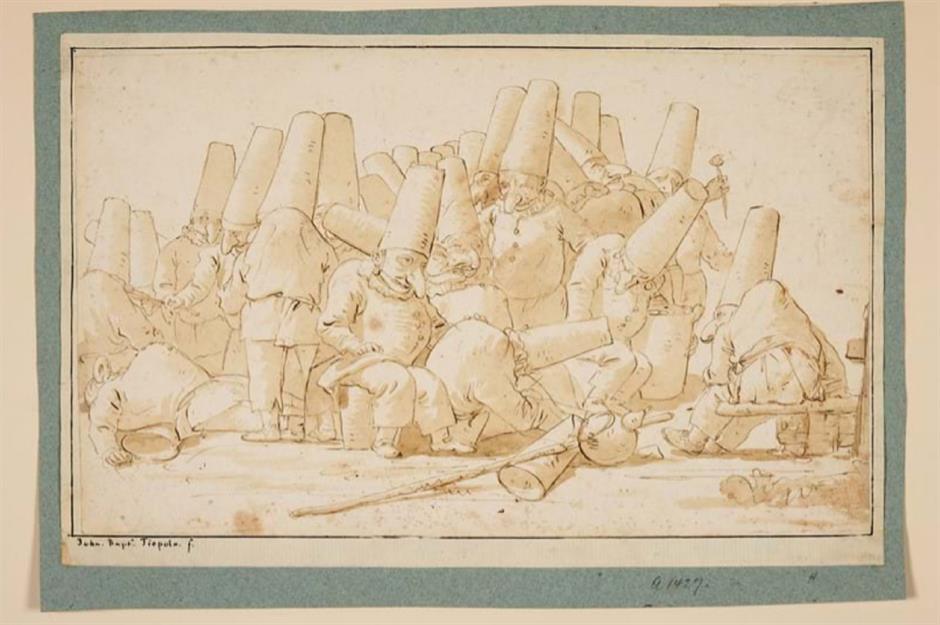 The Tiepolo drawing found in an attic: $340,000 (£250k)