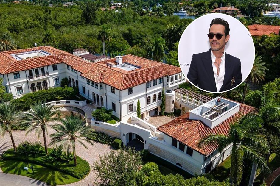 Marc Anthony's lavish pad and more star real estate this month