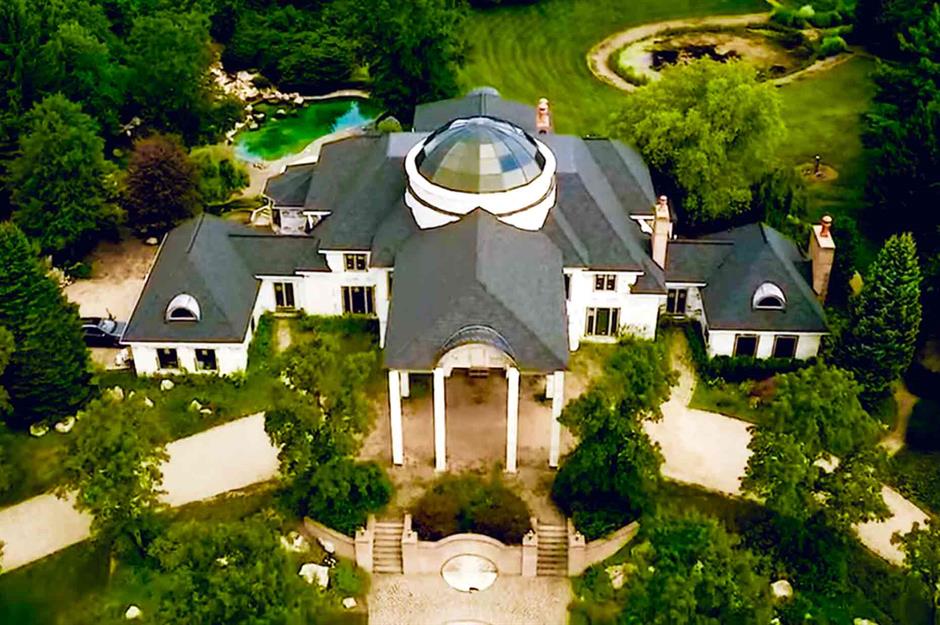 Tour this mysterious Michigan property with a glass dome