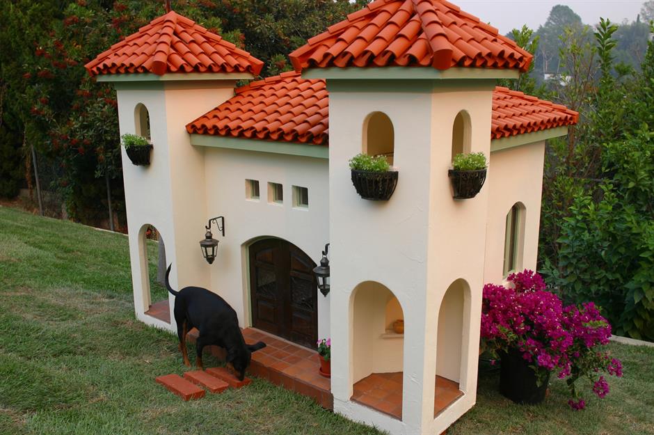 fancy indoor dog houses