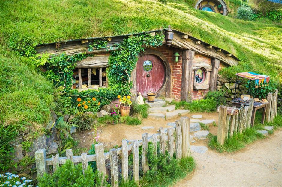 Das echte Hobbit-Haus, Matama, Neuseeland