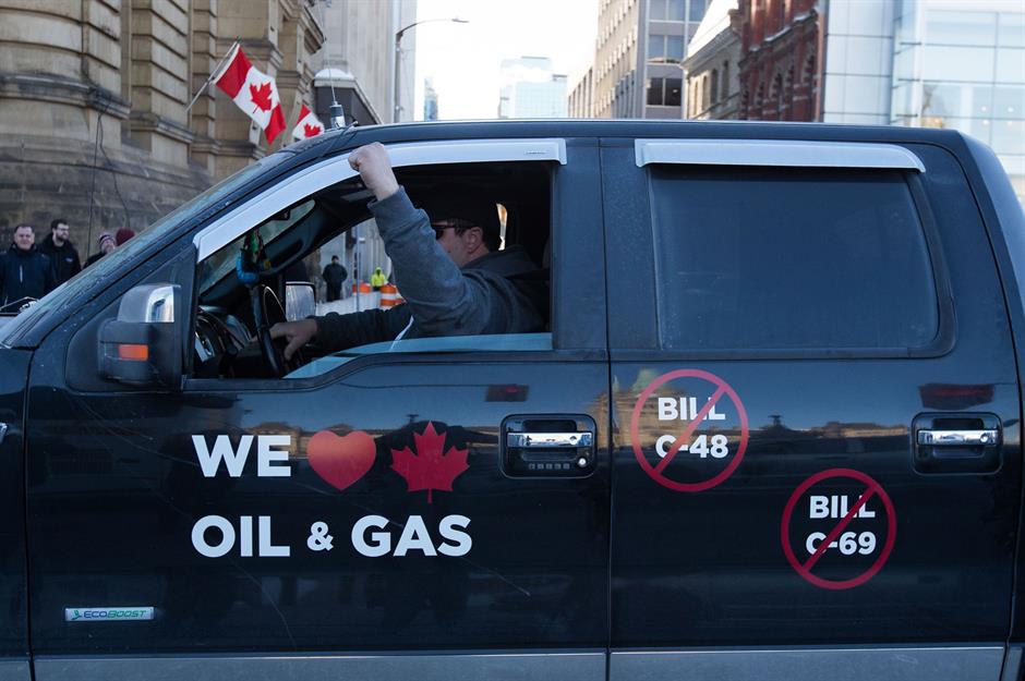 Canada: 64% fossil fuel reliance