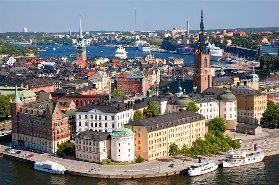 30th most expensive country: Sweden (62.2)