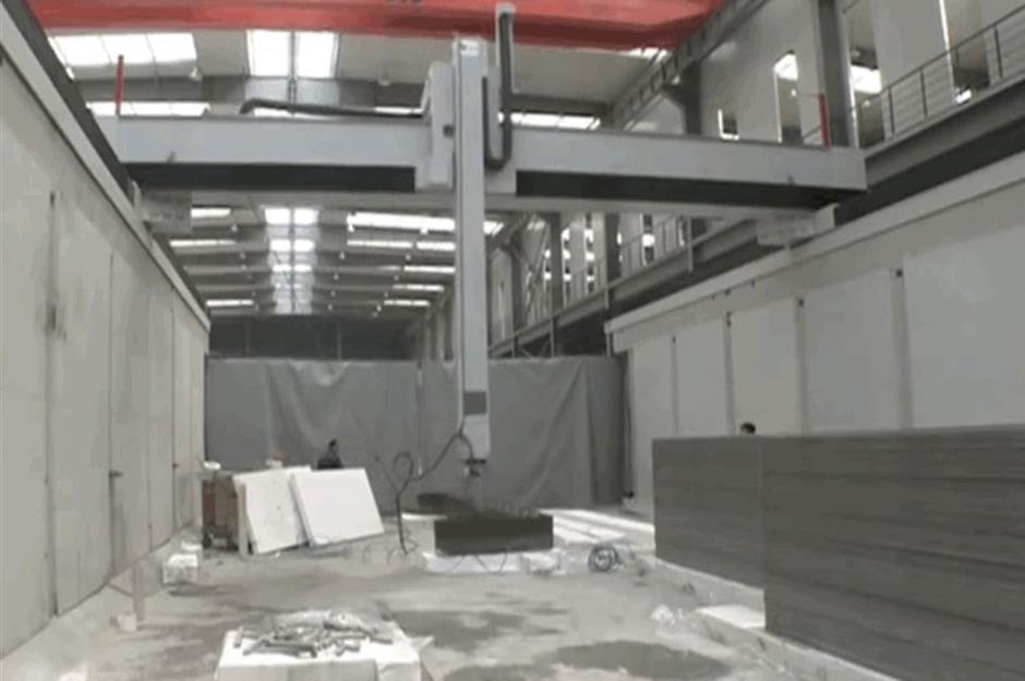 3D-printed mansion 