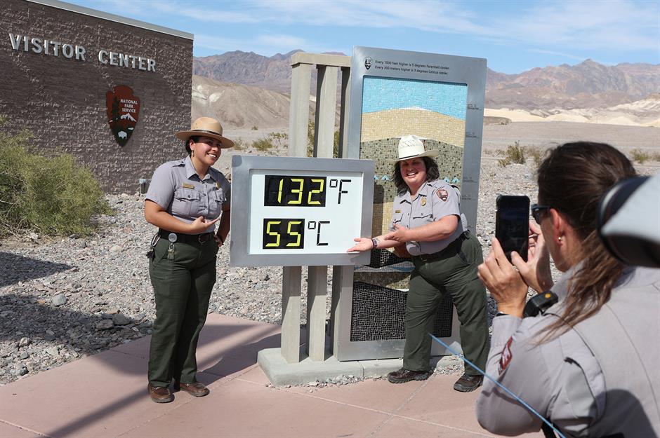 Heat on the rise in US national parks
