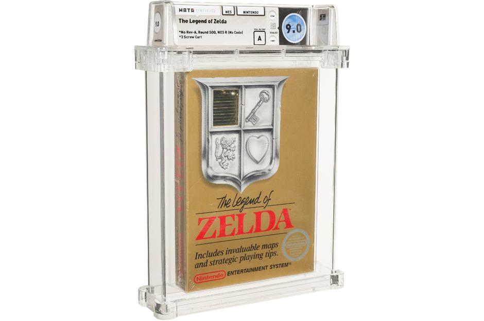 The Legend of Zelda (Nintendo) for NES, 1986: up to $870,000 (£625k)