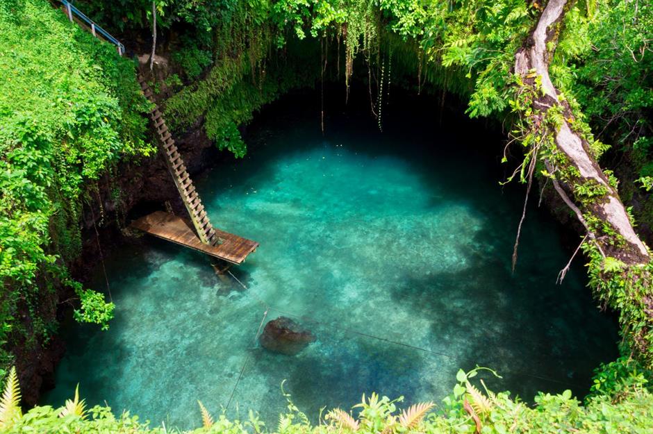 20. To-Sua Ocean Trench, Samoa
