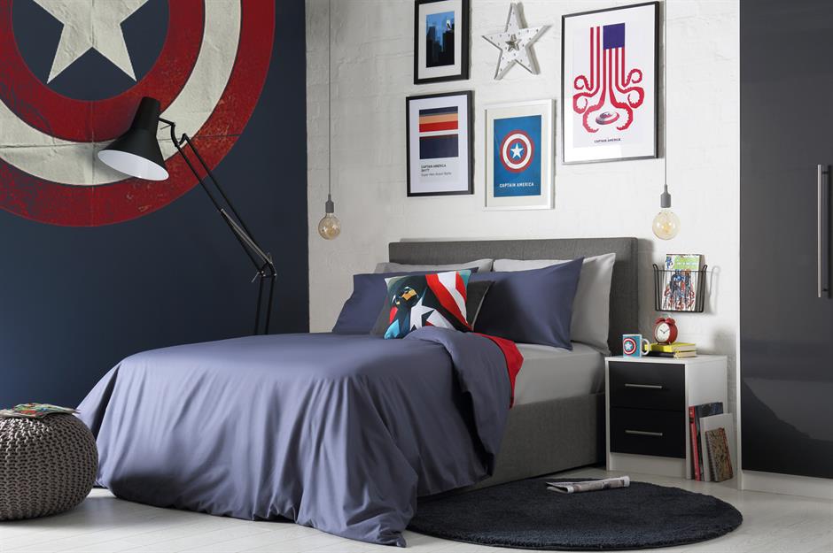 american themed bedroom