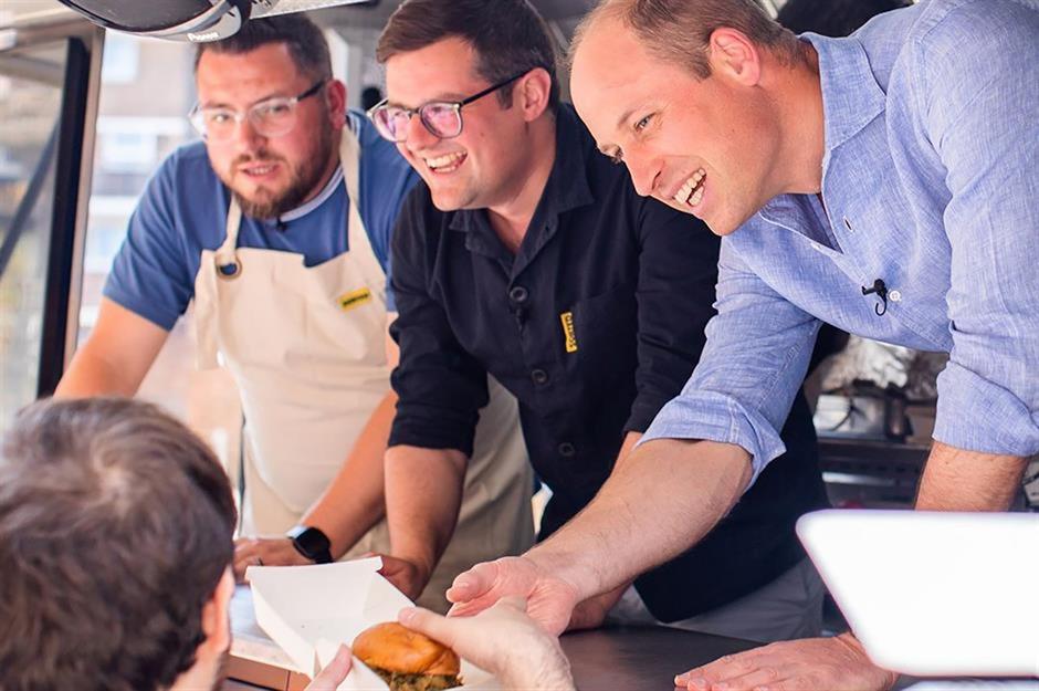 Prince William: eco-friendly cooking