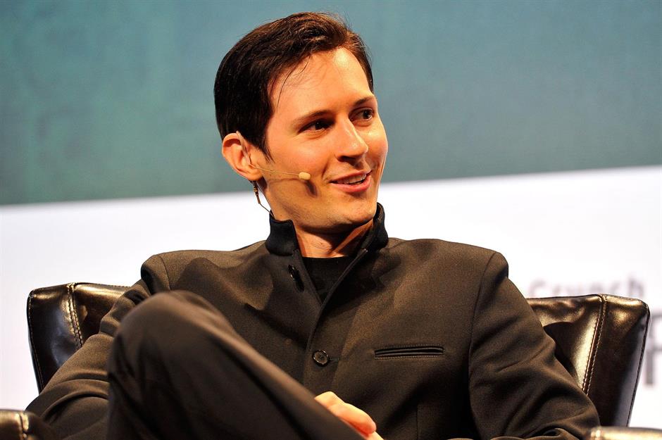 Pavel Durov, 33, net worth: $2.7 billion (£2bn)
