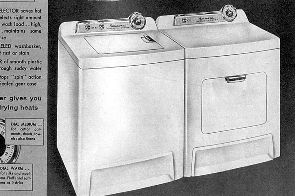 1940s: Washing machines
