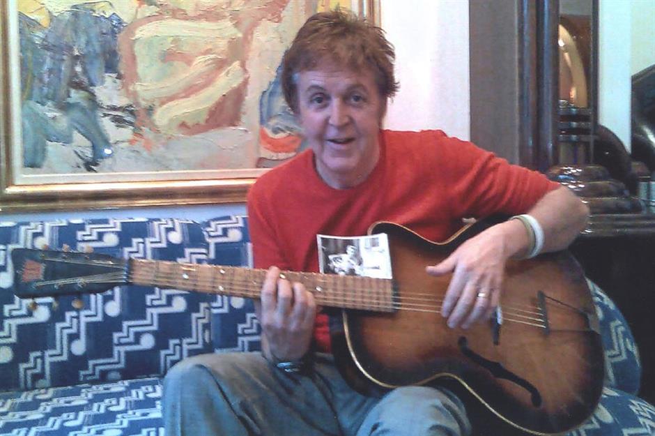 30. Paul McCartney's 1958 Rex Archtop: $615,000 ($732k/£542k today)