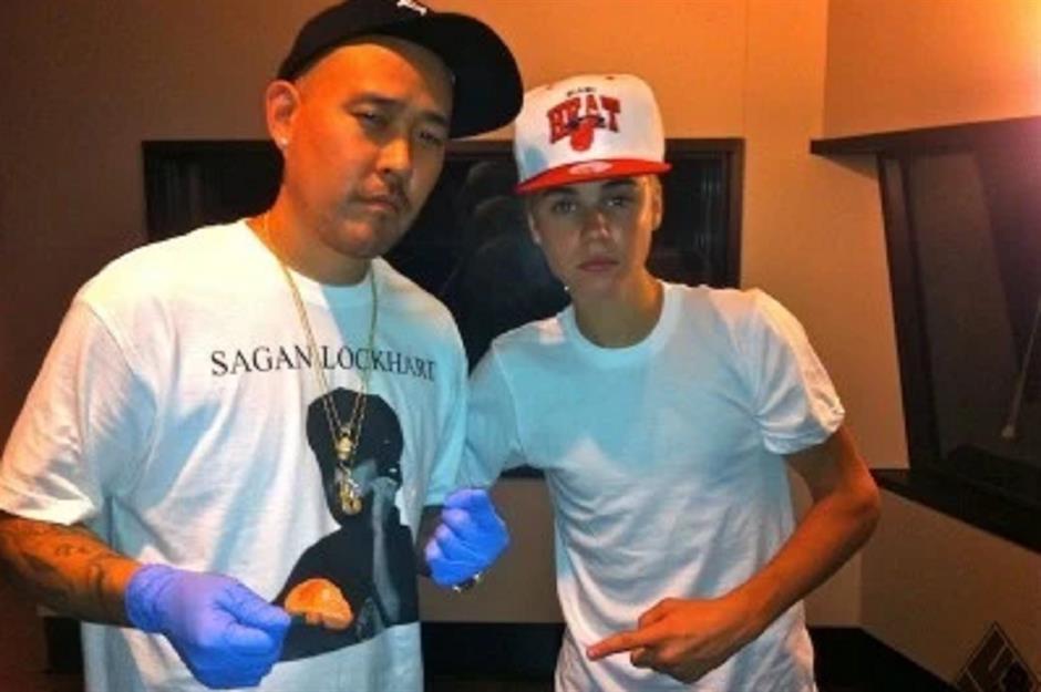 Justin Bieber's custom teeth grill: $5,000 (£3.7k)