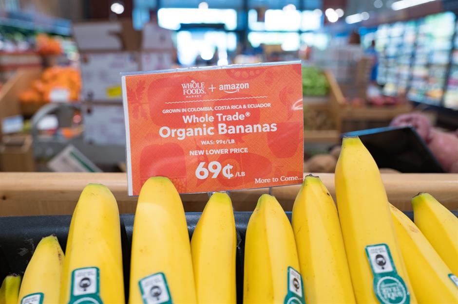 Whole Foods: owned by Amazon