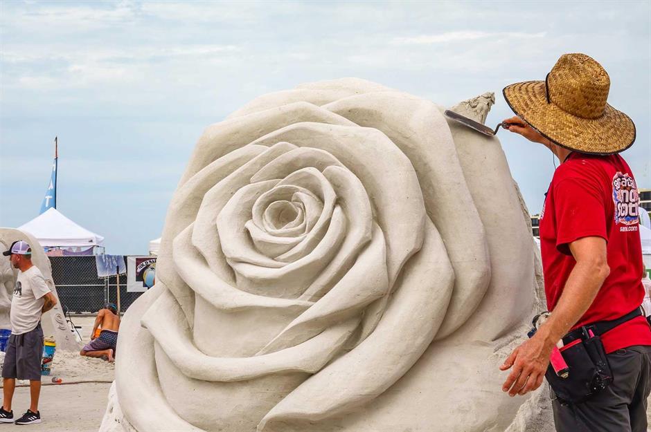 Sand sculptures
