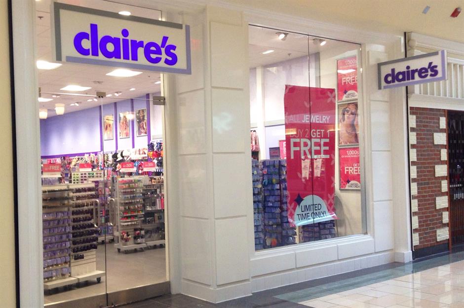 Claire's: up to 170 stores