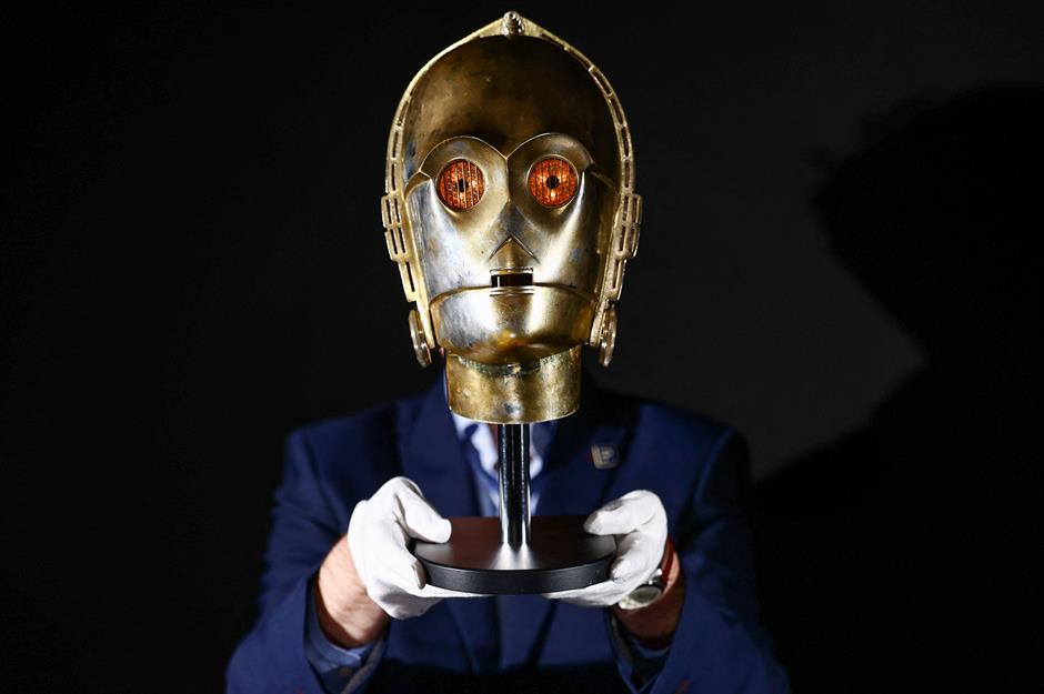 7. C-3PO head (The Empire Strikes Back): $1.058 million