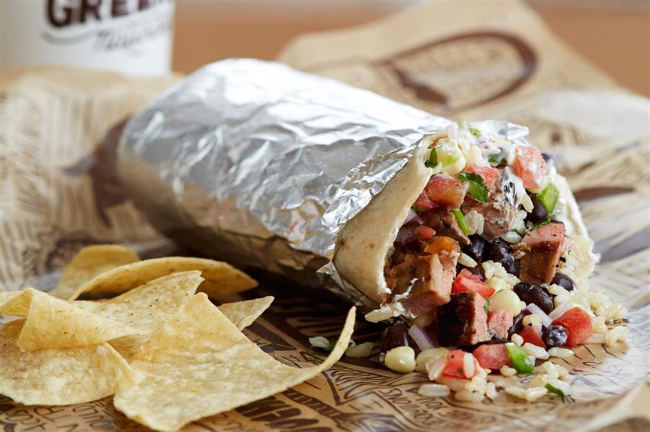 Werbung: Beef Burrito von Chipotle