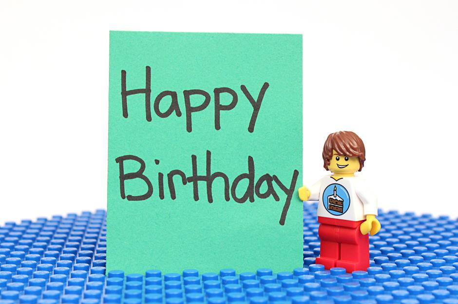 Lego's birthday