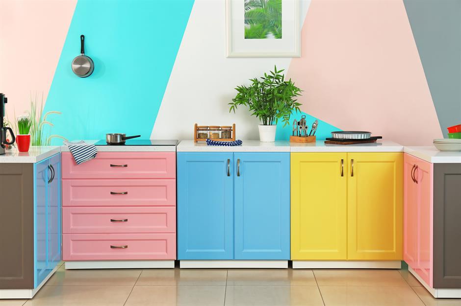 Rainbow Kitchen Cabinets
