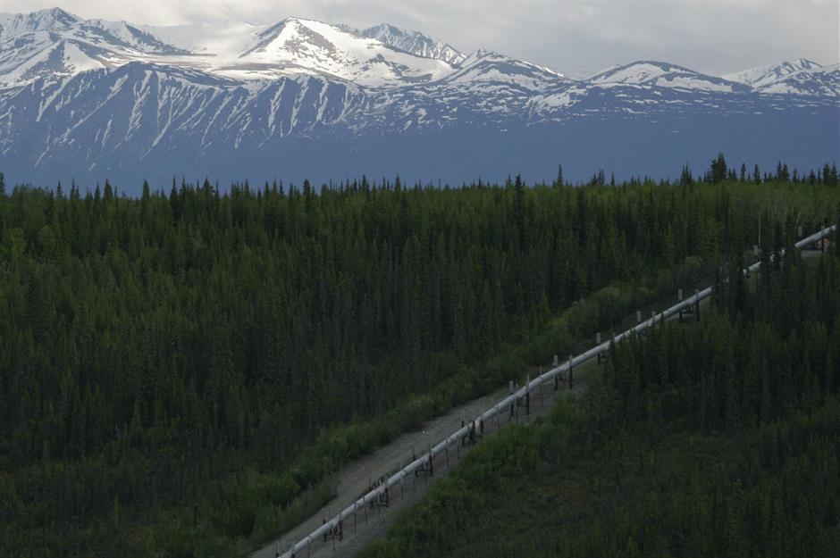 Trans-Alaska Pipeline System, USA: $35.2 billion (£24.9bn)