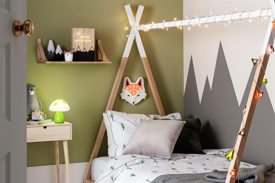 woodland kids bedroom