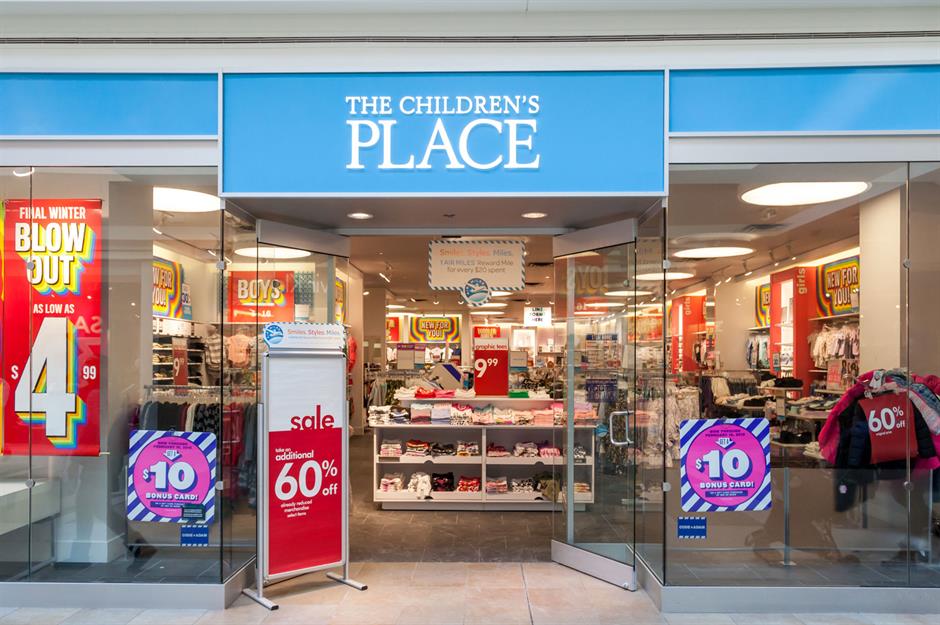 The Children's Place: 144 stores
