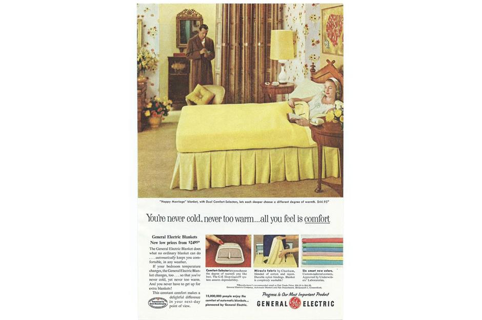 1958: electric blanket