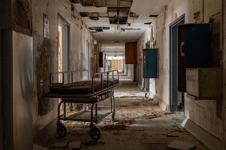Abandoned Hospital Inside 