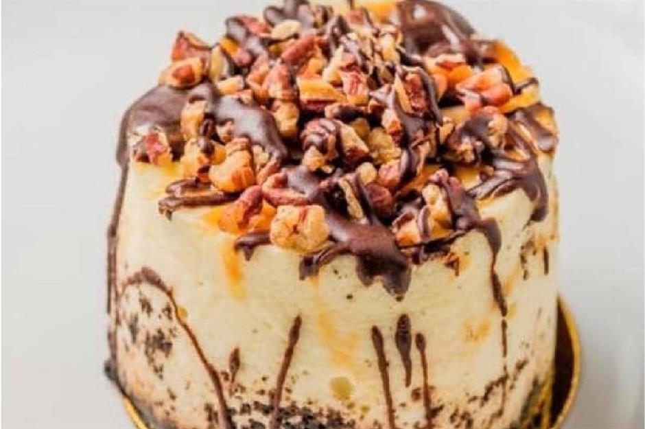 Mississippi: turtle cheesecake, French Kiss Pastries, Ocean Springs