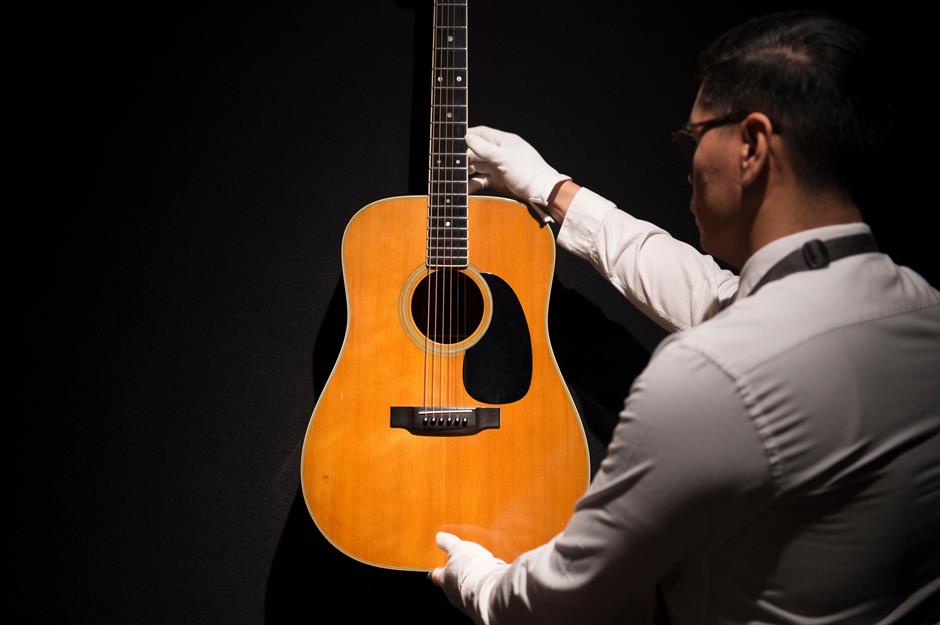 20. David Gilmour's 1969 Martin D-35: $1.1million ($1.4m/£1.1m today)