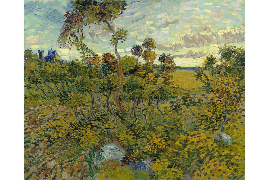 Van Gogh's Sunset at Montmajour