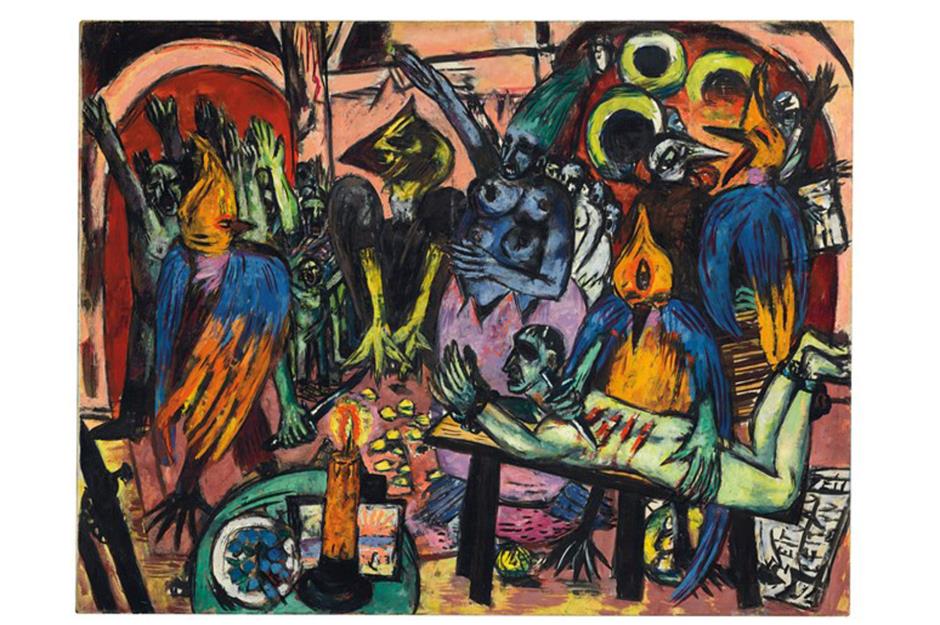 June: Max Beckmann's 'Bird's Hell' sells for a record $42 million (£32m)