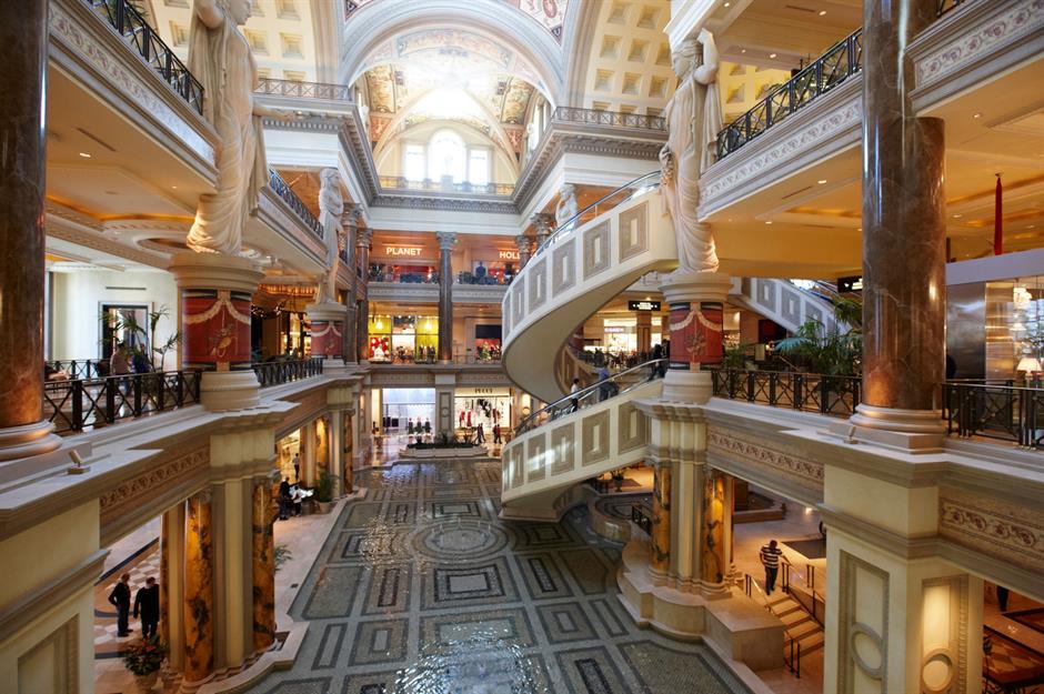 The Forum Shops at Caesars a shopping mall connected to Caesars Palace on  the Las Vegas Strip in Las Vegas, Nevada Stock Photo - Alamy