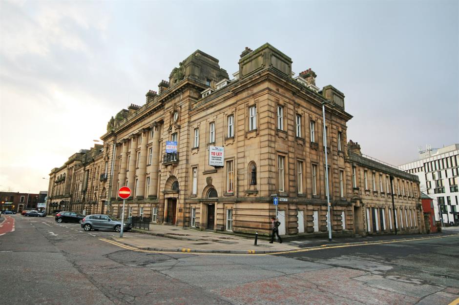 Blackburn's historic town centre
