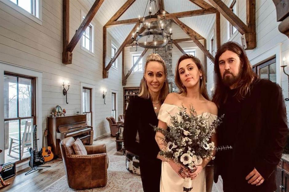 The stars who got married in their luxury houses