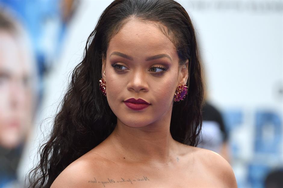 How is Rihanna handling her status?
