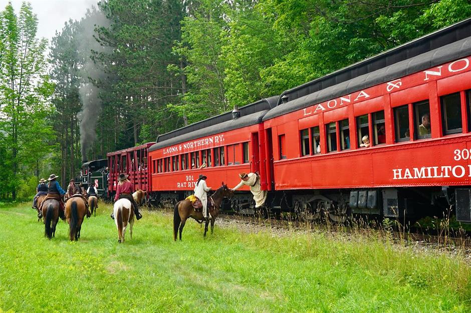 The Lumberjack Train, Laona, Wisconsin